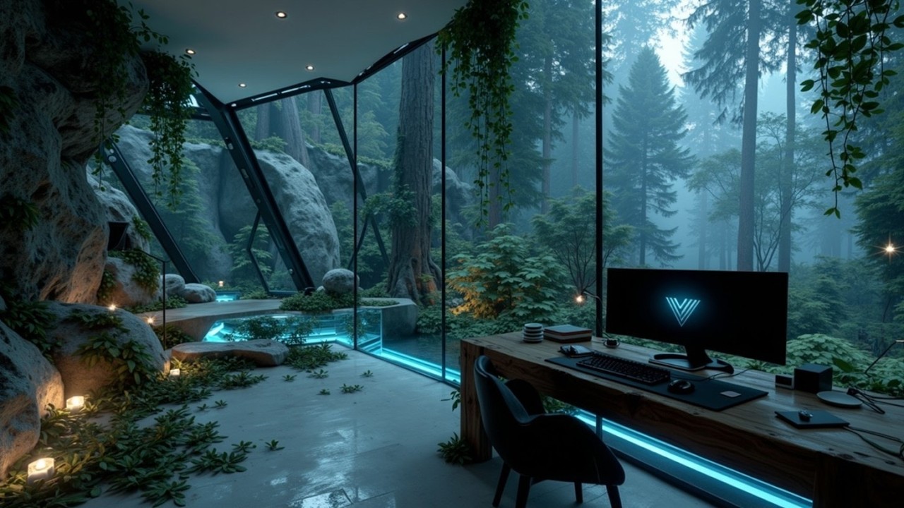 Музыка для глубокой работы ~ Лесной амбиент для фокуса и продуктивности