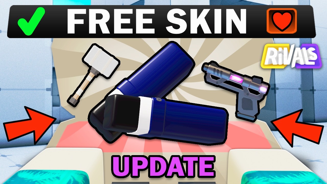 NEW FREE SKIN... (Roblox Rivals News)