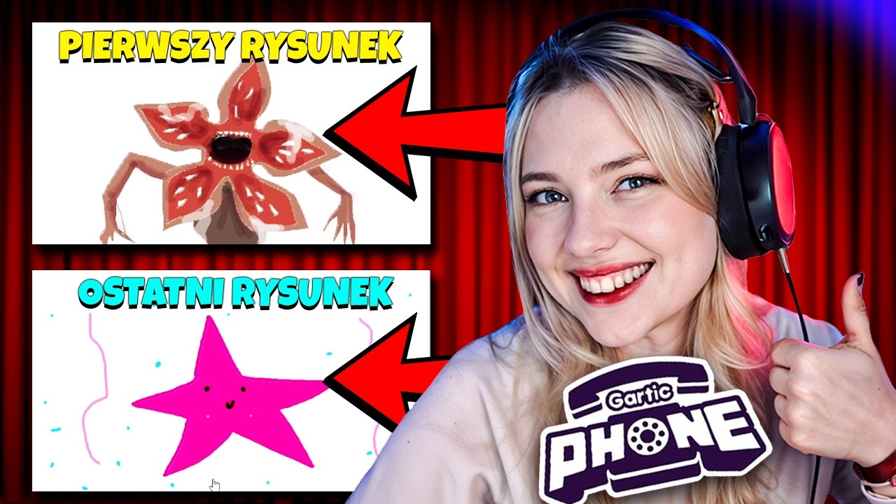 MUSIELI ZAPAMIĘTAĆ I PRZERYSOWAĆ RYSUNKI #garticphone