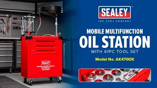 Sealey Mobile Multifunction Oil Station The Ultimate Oil Change Solution