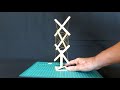 テンセグリティタワー　Xピース　Tensegrity Tower X piece
