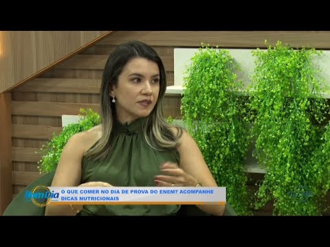 Nutricionista dá dicas de alimentação durante provas do ENEM 01 11 2024