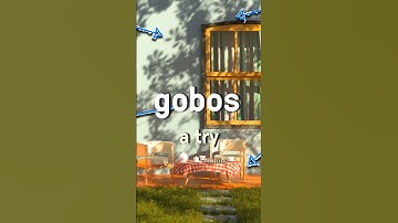 Making any images gobo texture #blender #3d #realistic #gobos