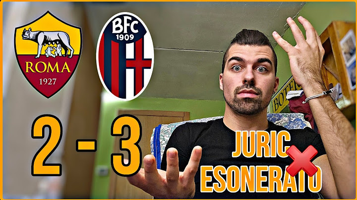 ROMA - BOLOGNA 2-3:  UFFICIALE JURIC ESONERATO❌️