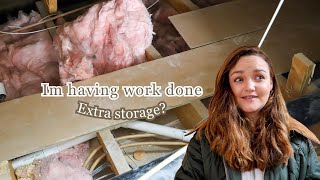 Creating Extra Storage in a Small Home & Cutting Back Dahlias