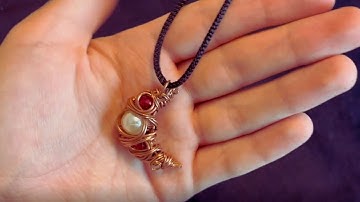 Wire-wrapping Crescent Moon Tutorial (Intermediate)