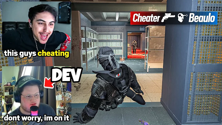 PLAYING CHEATERS WITH A DEV (they got banned)