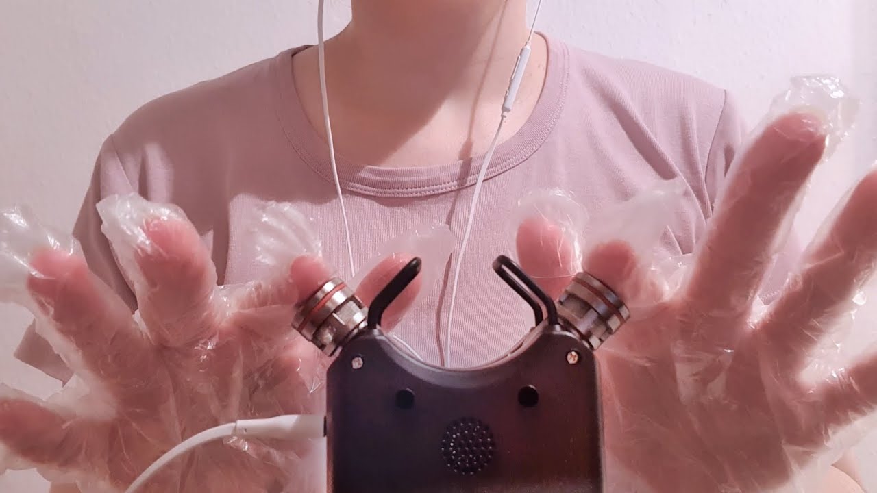 ASMR Intense Plastic Crinkles on Tascam / No Talking