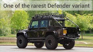 1min Car Introduction | 2015 Land Rover Defender 110 SVX Spectre Edition