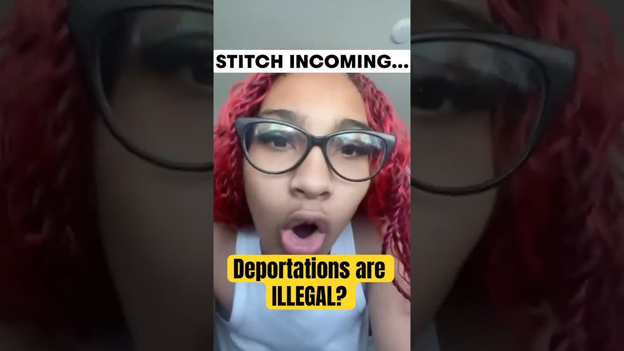 Lib Chick CRASHES OUT Over Trump’s Deportations 🤣