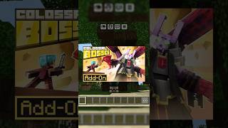 Review Addon||Bos Di Minecraft Sekarang Lebih Berbahaya #minecraftaddon #minecraft #shorts