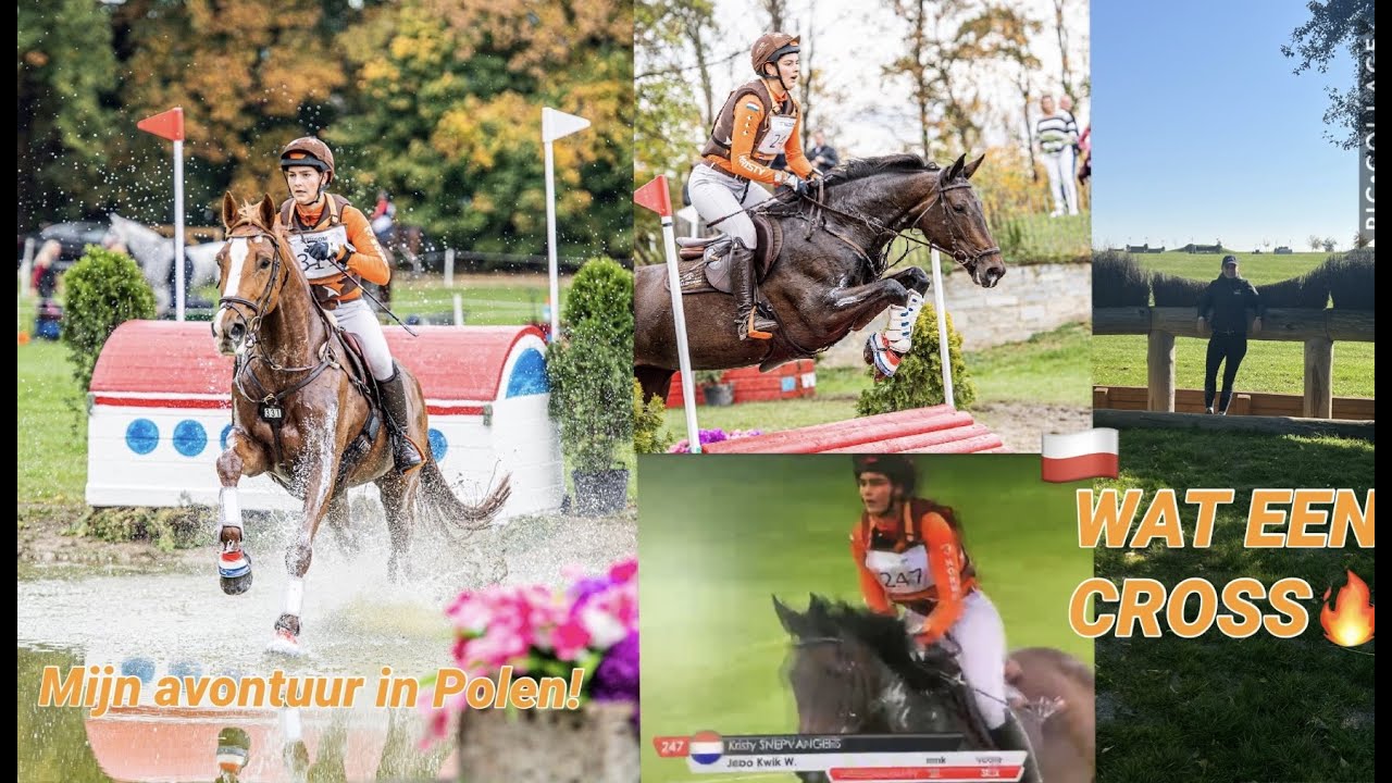 International Eventing Strzegom DE CROSS Het Springen Vlog 259 