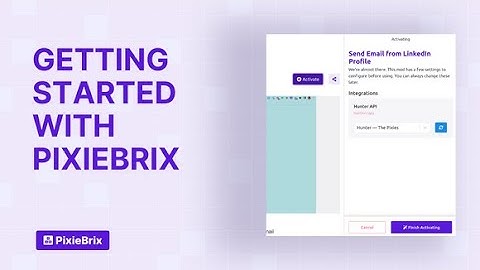 How to get started with PixieBrix