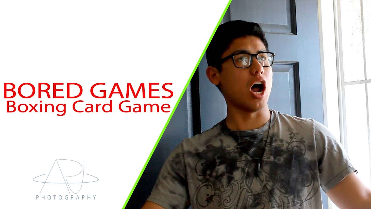 BORED GAMES: HOW TO PLAY BOXING (CARD GAME)