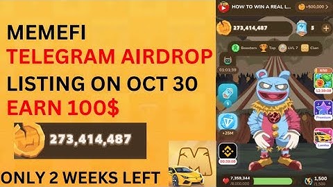 Join memefi telegram mining bot and earn free Crypto