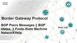 BGP Peers Messages || BGP states. || Finite-State Machine  || NetworKHelp