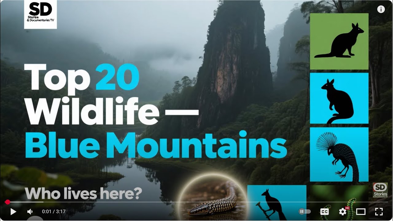 20 Animals in Blue Mountains | Beast challenge Stories - YouTube