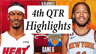 Miami Heat vs. New York Knicks Full Highlights 4th QTR | May 12 | 2022-2023 NBA Playoffs