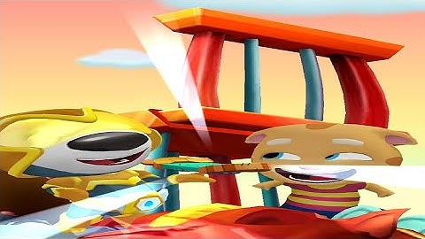 TALKING TOM HERO DASH  New Update 2020 - SUNBEAM HANK SAVING Ginger  Android iOS Gameplay HD