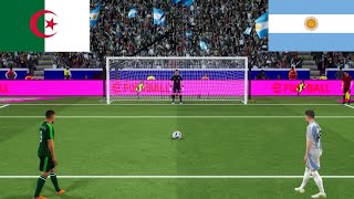 ARGENTINA vs ALGERIA FULL PENALTY SHOOTOUT | ARG vs ALG HIGHLIGHTS | eFOOTBALL 2026