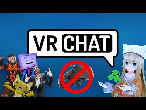 The VRChat without VR headset 1 -