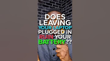 Does Overcharging your Laptop ruin your Battery?