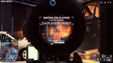 Bf4 OpenBeta: B flag Domination Glitch