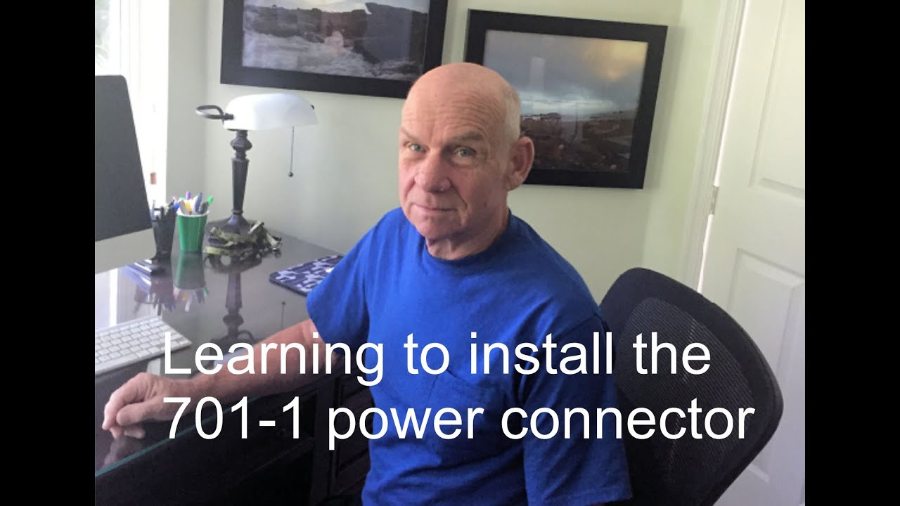 Установка силового разъема 701 1