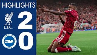 Liverpool 2 0 Brighton | Highlights & Goals | Isak & Wirtz Score! | Premier League 26/27