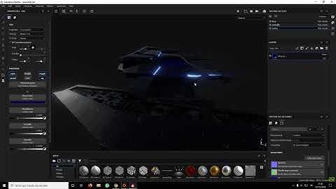 Substance Painter Creating my first Space Ship!