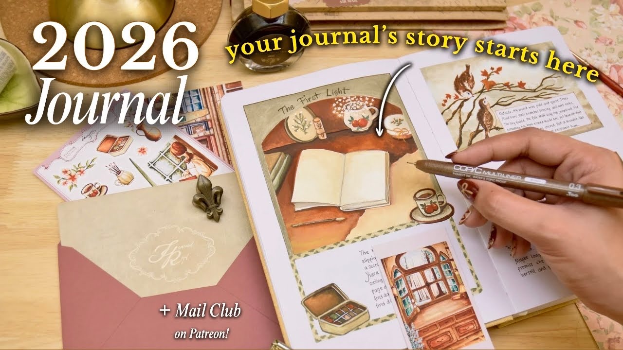 ДНЕВНИК НА 2026 ГОД 📓 Креативный дневник, который можно вести отдельно от ежедневника и планировщ...