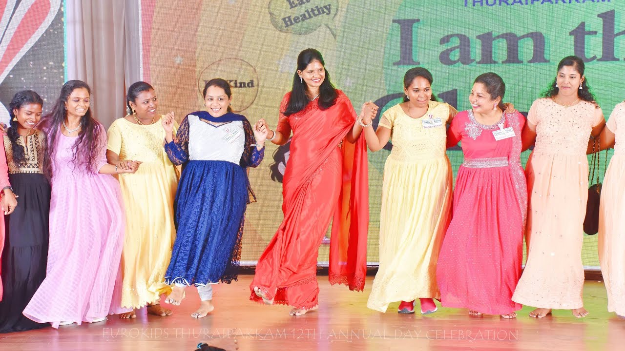 Teachers Dance Performance on Annual Day | "From Blackboard to Dance ...