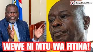 TOTAL CHAOS! CS Ruku Tears Into Gachagua Over Tribalism - Sisi Sio Mabibi Wa Wagikuyu.