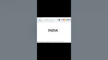 How to make 3d text in MS paint 🎨🖌️#india  🎨? #shortsvideo  #shorts