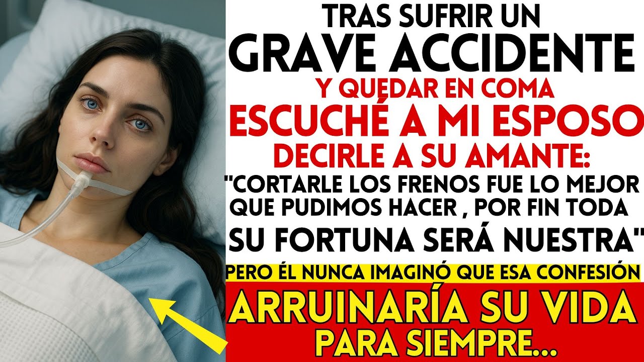 Tras Sufrir un GRAVE ACCIDENTE y QUEDAR En COMA Escuché a mi MARIDO Decirle A SU AMANTE QUE...