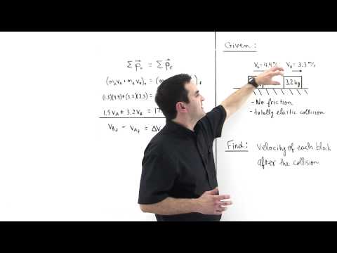 Elastic Collisions in 1-D