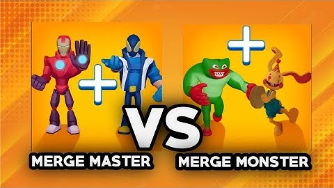 Merge Master : Superhero League Vs Merge Monster Frog Evolusion
