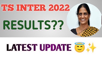 TS INTER RESULTS 2022 RELEASE DATE 🤗 LATEST UPDATE 🥳/LATEST NEWS ON TS INTER RESULTS 2022😍🥳😇