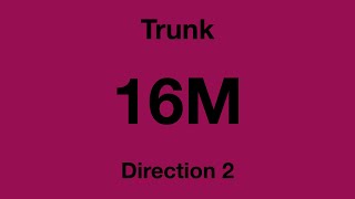 [SBS Transit] Trunk Bus Service 16M - Direction 2 Hyperlapse