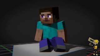 Herobrine Vs Steve Briga