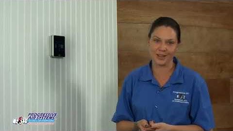 How to set up and program your Carrier Cor Thermostat Model# tp wem