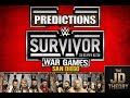WWE Survivor Series: WarGames 2025 PREDICTIONS