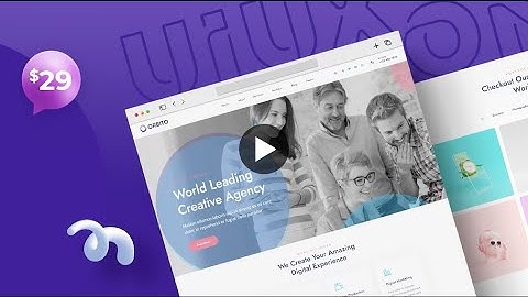 Orbito Creative Agency Wordpress Theme