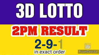 3D LOTTO SWERTRES RESULT TODAY 2PM DRAW MAY 20, 2024 PCSO 3D LOTTO RESULT TODAY