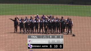 SFA Softball vs NSU Game 3