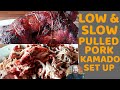 LOW AND SLOW PULLED PORK ALDI KAMADO SET UP LOW AND SLOW PULLED PORK ALDI KAMADO SET UP