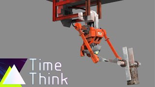 Trash Bot Animation Test for Files of Time