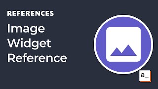 How to use the Image Widget