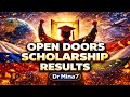 نتائج اختبار منحة ابون دورز 2025 2026 OPEN DOORS SCHOLARSHIP RESULTS 2026 