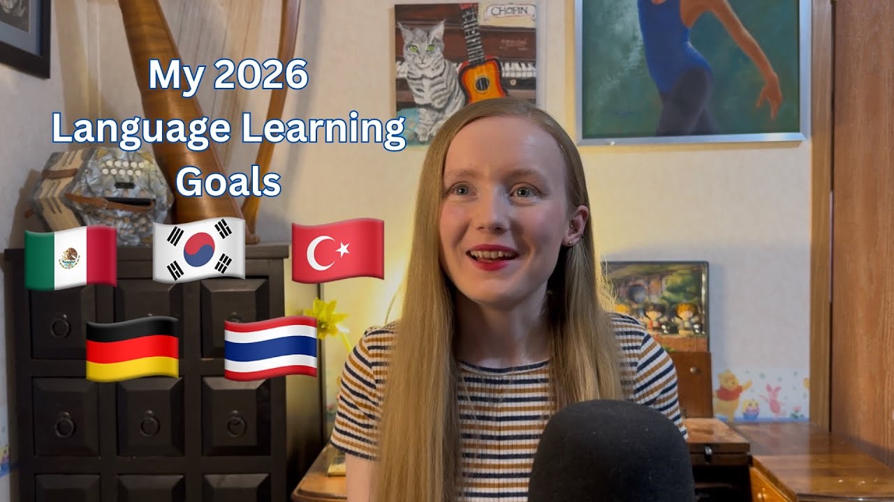How I'm Learning 5 Languages in 2026 | My 2026 Language Learning Goals